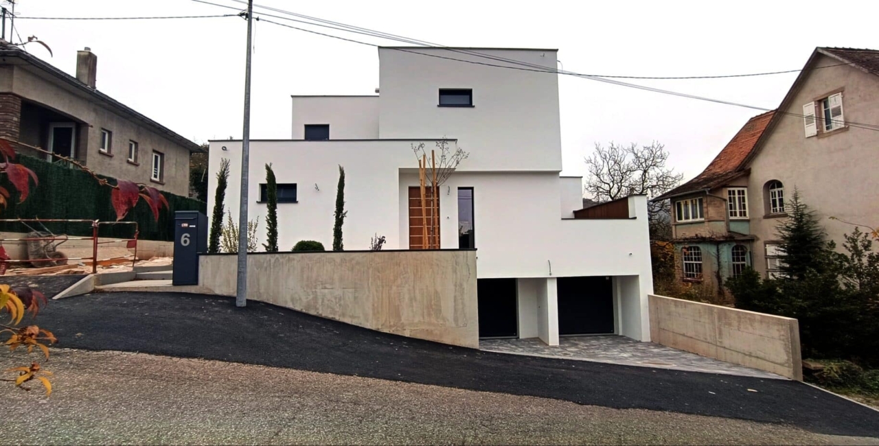 construction maison saverne haut barr toit plat